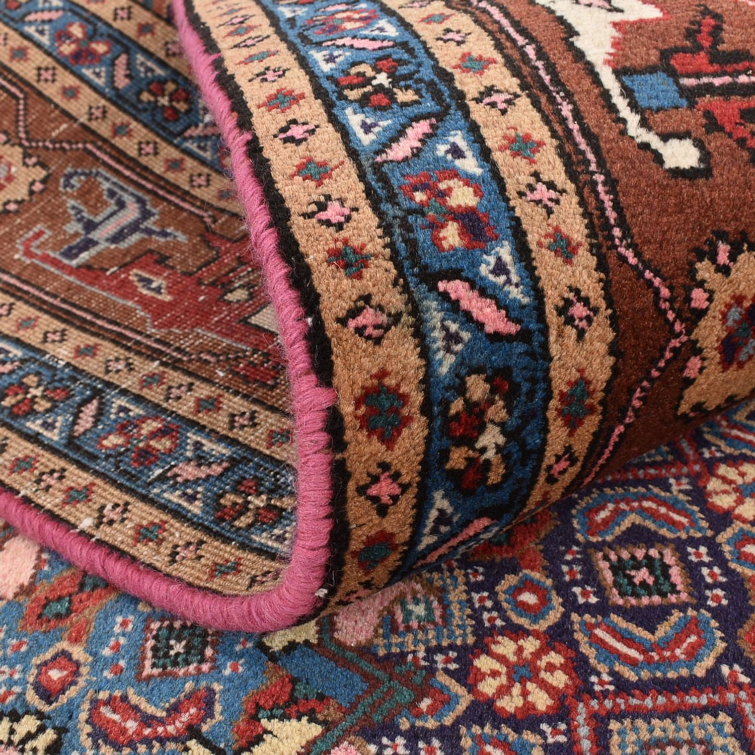 Perserteppich - Nomadic - 281 x 201 cm - hellrot