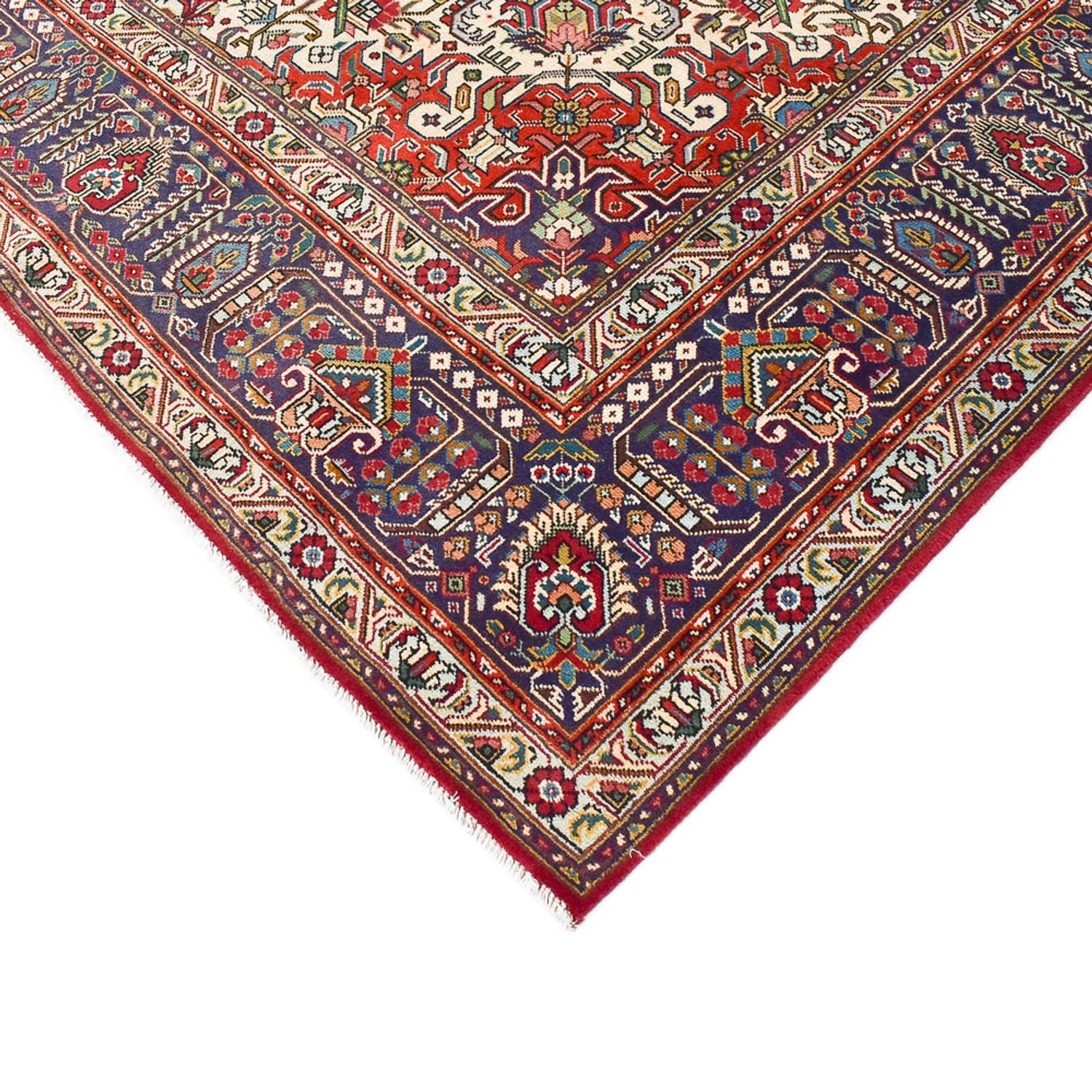 Perserteppich - Täbriz - Royal - 394 x 300 cm - rot