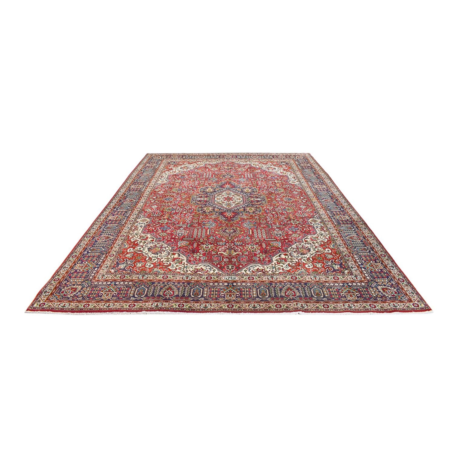 Perserteppich - Täbriz - Royal - 394 x 300 cm - rot