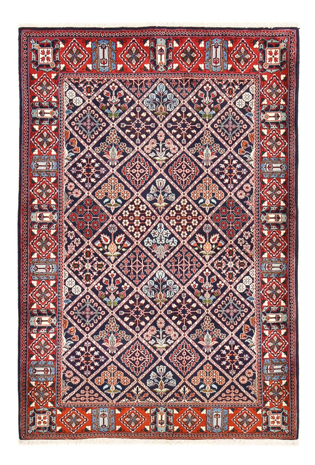 Perserteppich - Nomadic - 200 x 136 cm - rost