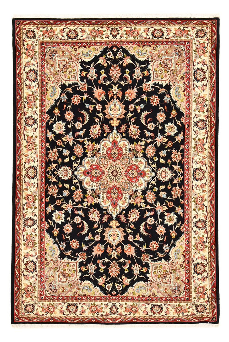 Perserteppich - Täbriz - Royal - 203 x 142 cm - dunkelrot