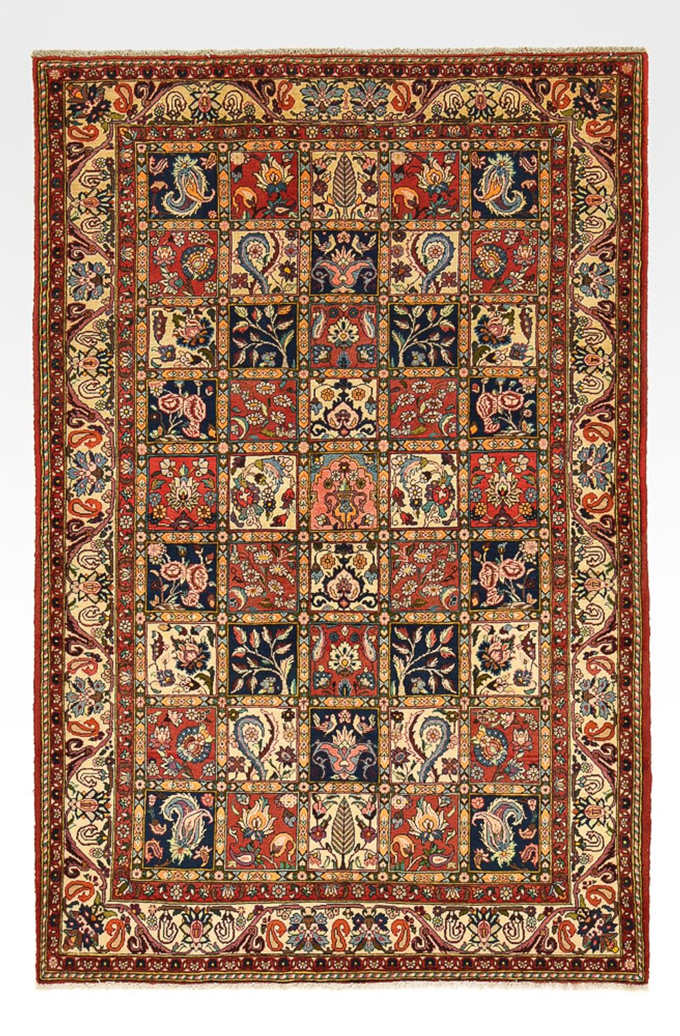 Perserteppich - Nomadic - 237 x 158 cm - mehrfarbig