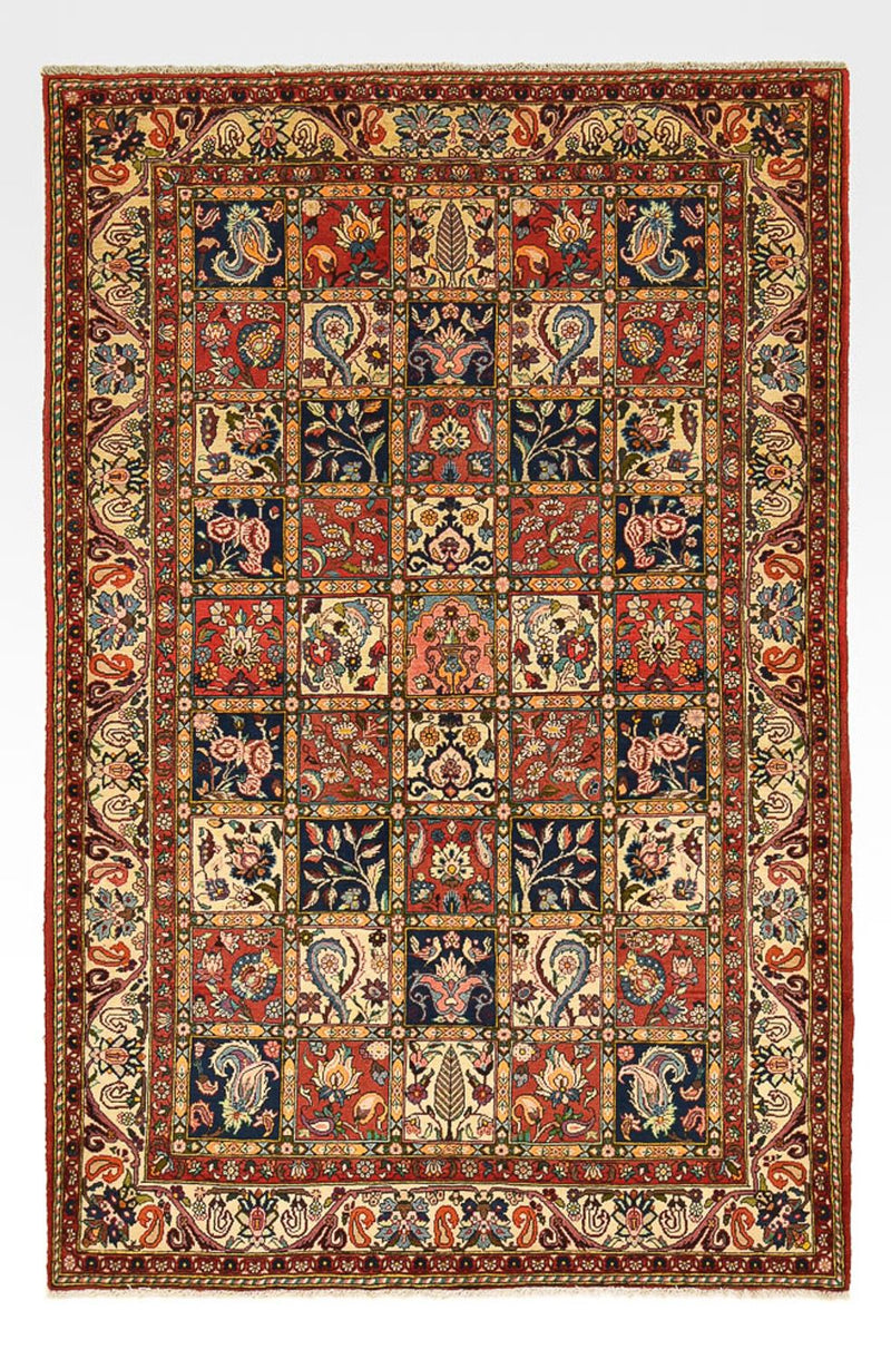 Perserteppich - Nomadic - 237 x 158 cm - mehrfarbig