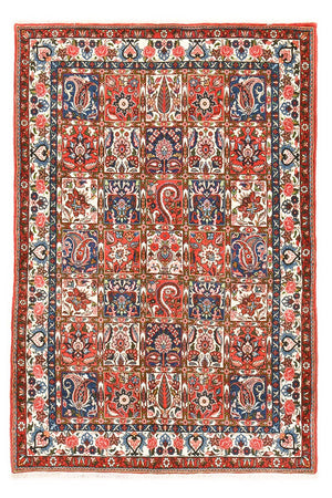 Perserteppich - Nomadic - 196 x 133 cm - mehrfarbig