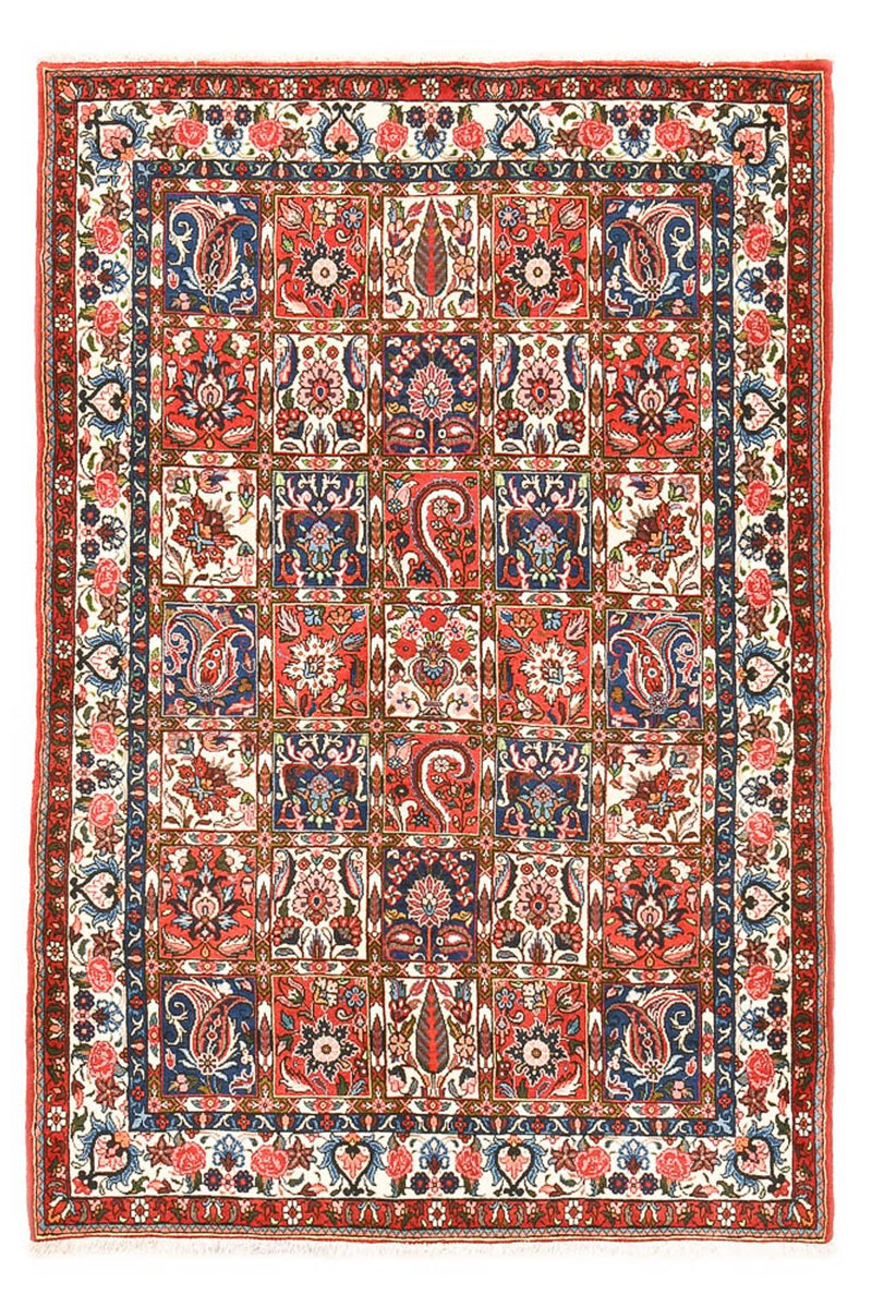 Perserteppich - Nomadic - 196 x 133 cm - mehrfarbig