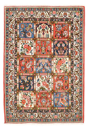 Perserteppich - Nomadic - 200 x 138 cm - mehrfarbig
