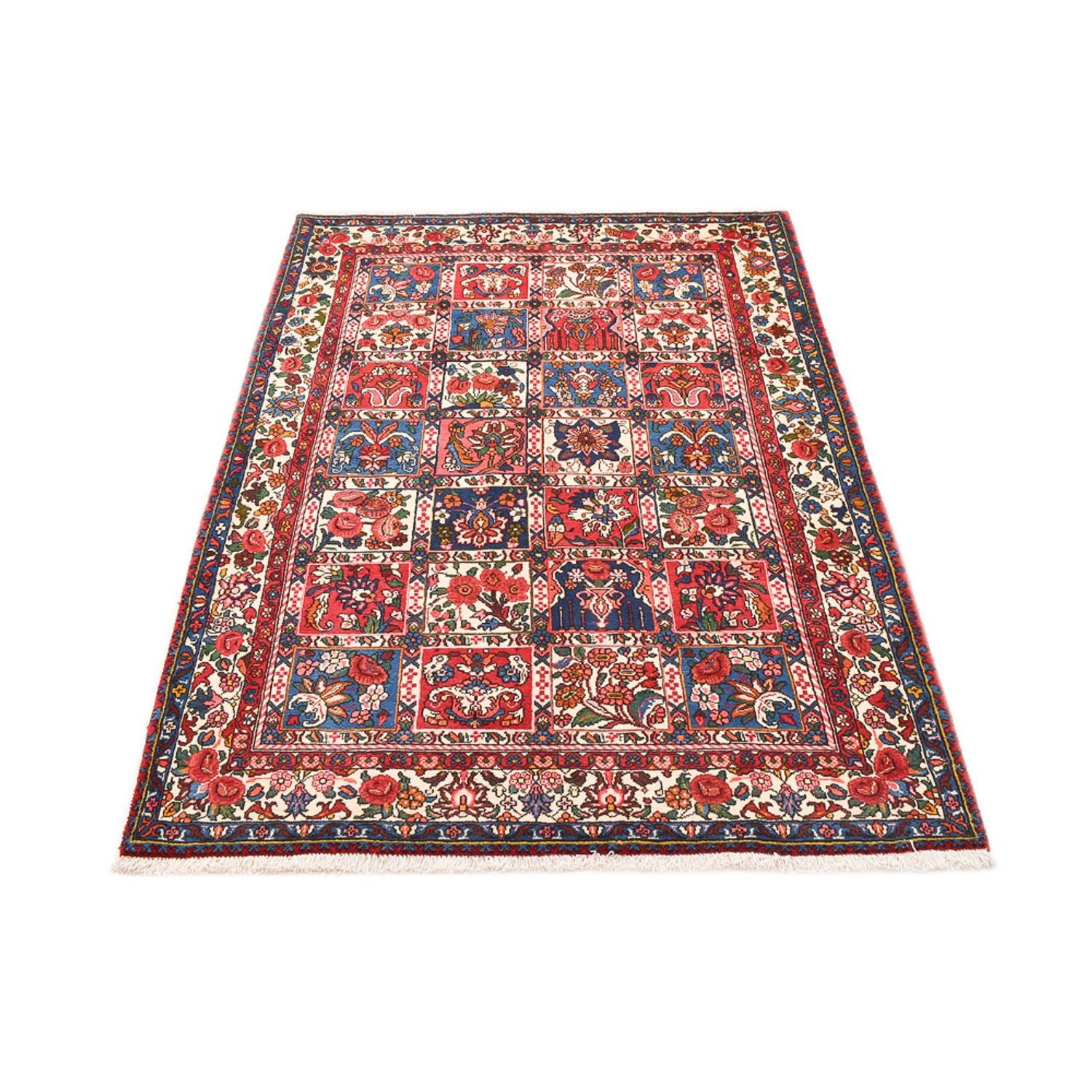 Perserteppich - Nomadic - 192 x 136 cm - mehrfarbig