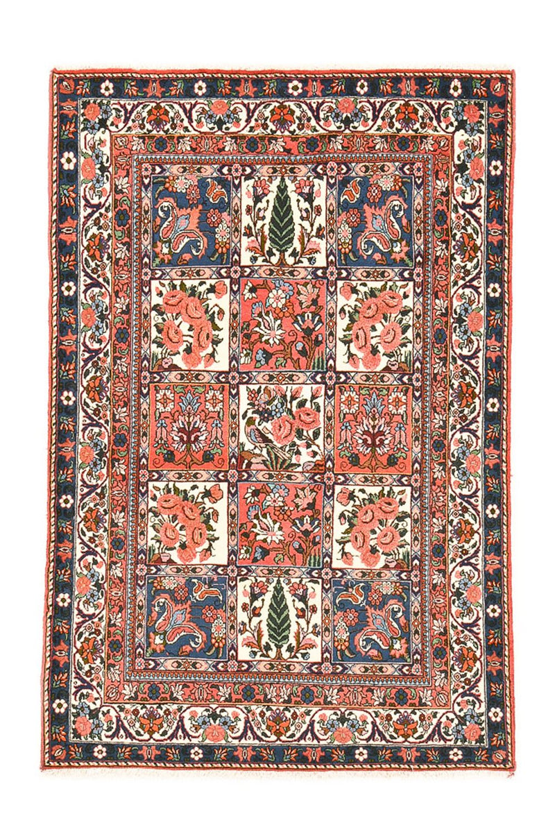 Perserteppich - Nomadic - 197 x 135 cm - mehrfarbig