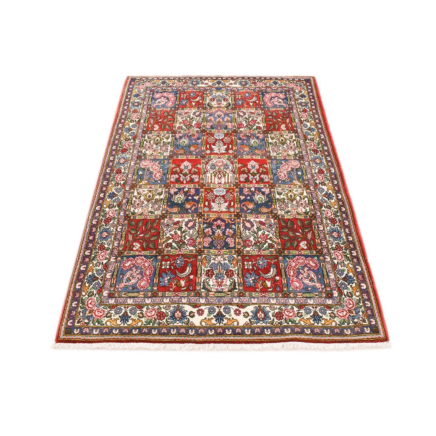Perserteppich - Nomadic - 205 x 128 cm - mehrfarbig