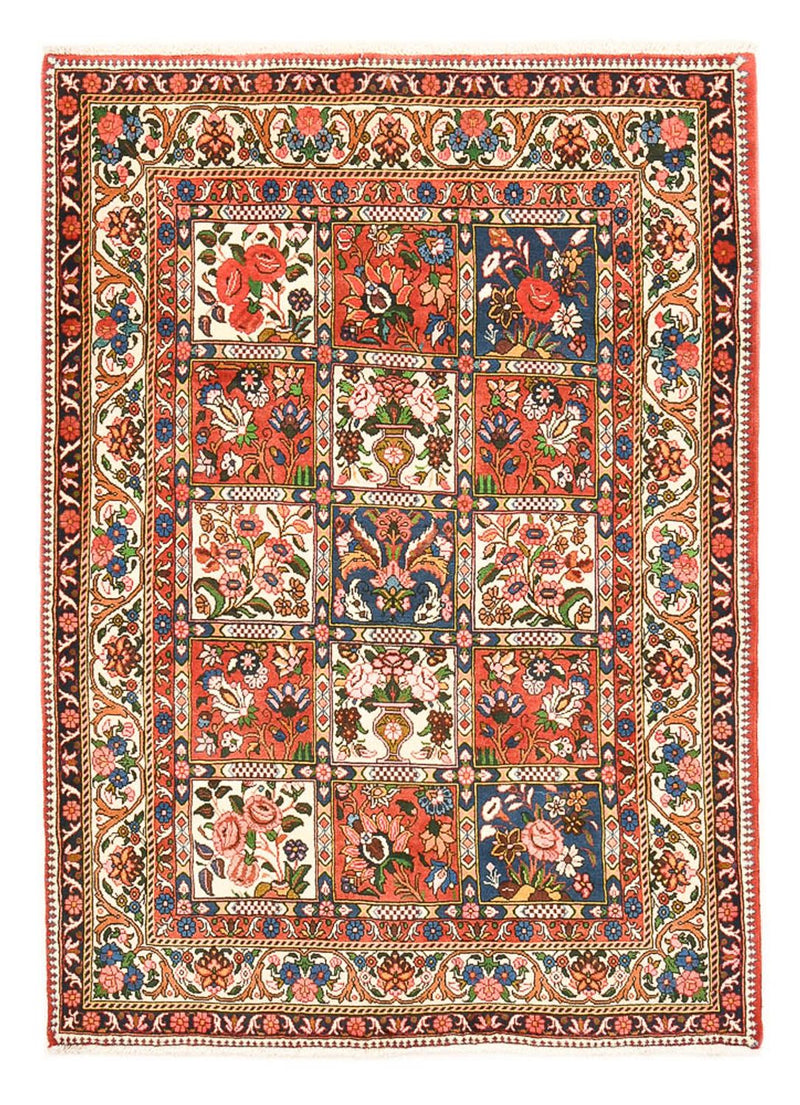 Perserteppich - Nomadic - 195 x 139 cm - mehrfarbig