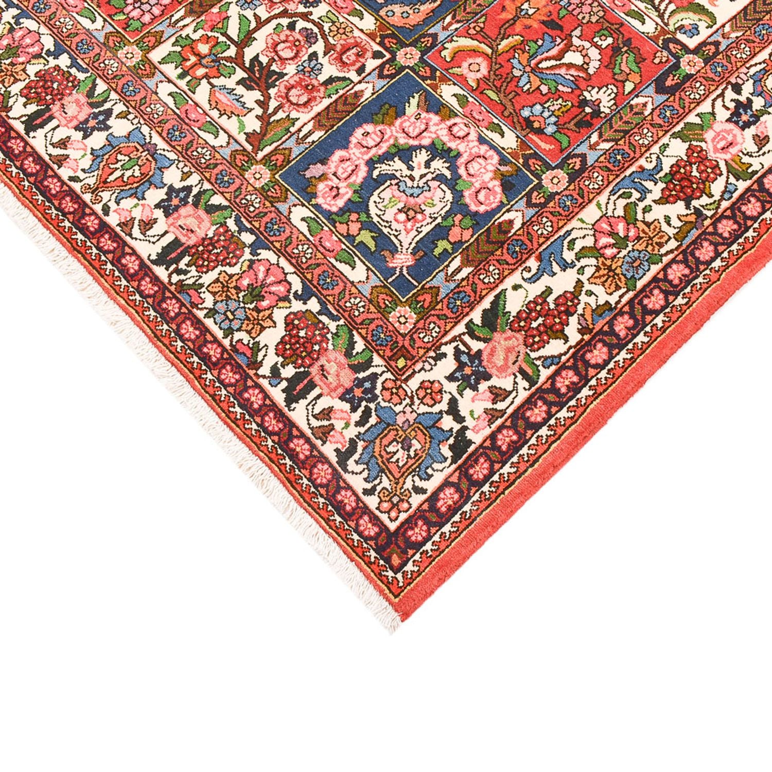 Perserteppich - Nomadic - 197 x 132 cm - mehrfarbig
