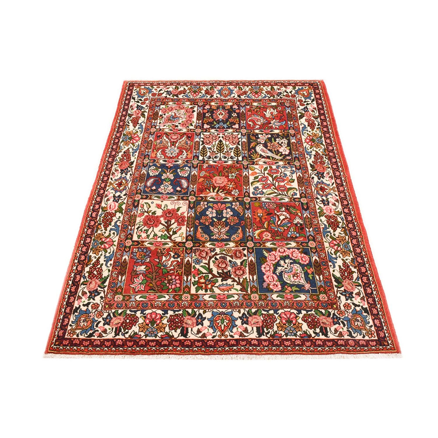 Perserteppich - Nomadic - 197 x 132 cm - mehrfarbig