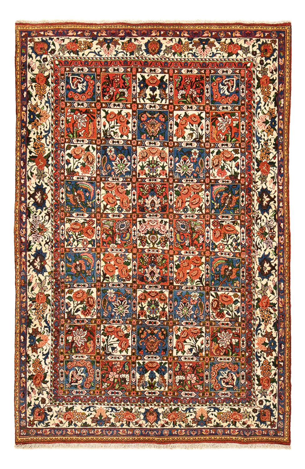 Perserteppich - Nomadic - 241 x 155 cm - mehrfarbig