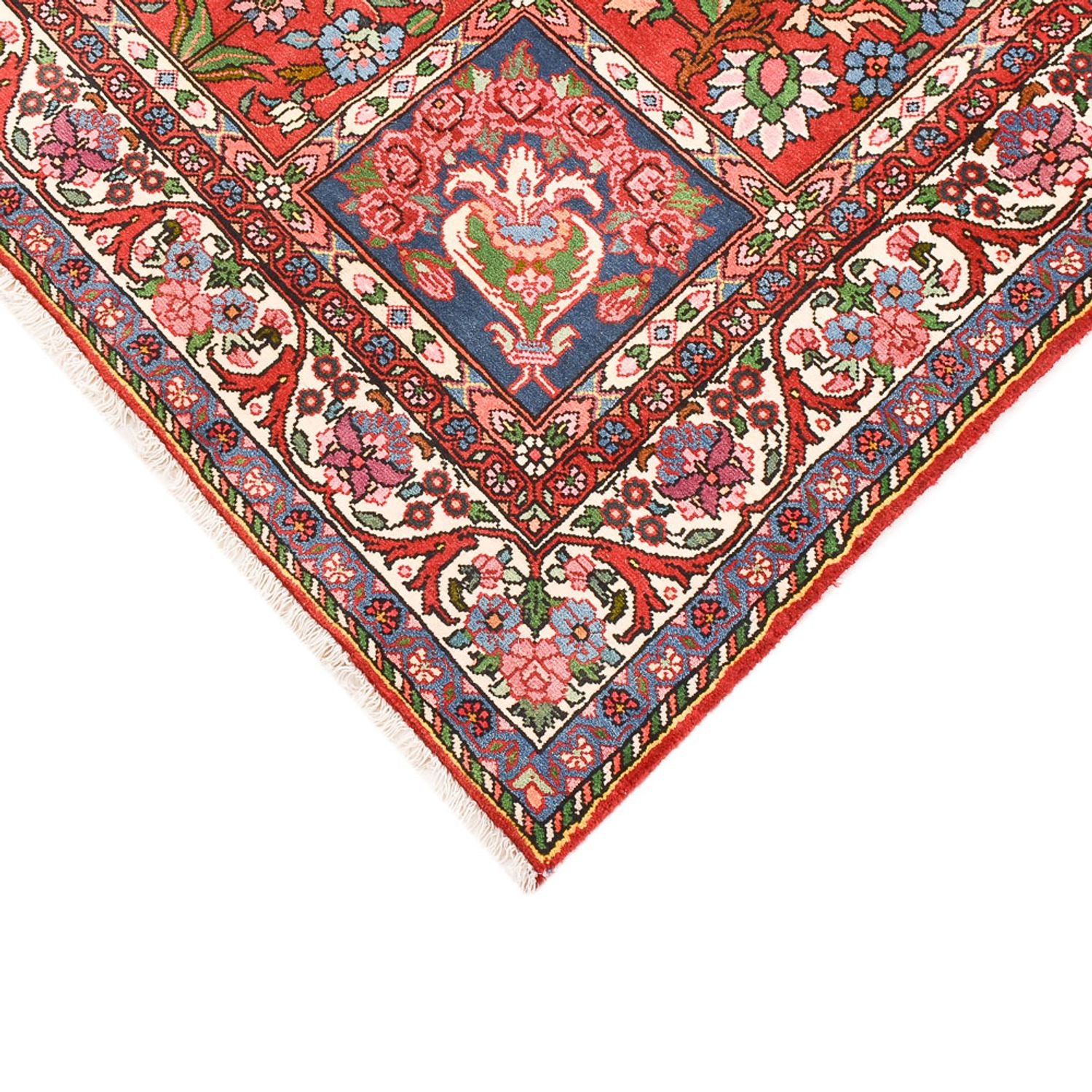 Perserteppich - Nomadic - 205 x 133 cm - mehrfarbig
