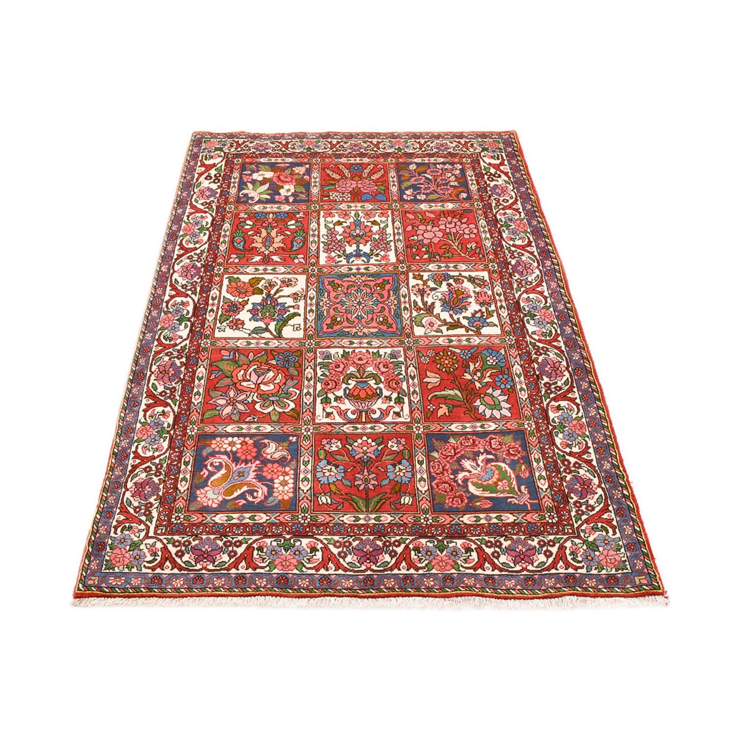 Perserteppich - Nomadic - 205 x 133 cm - mehrfarbig
