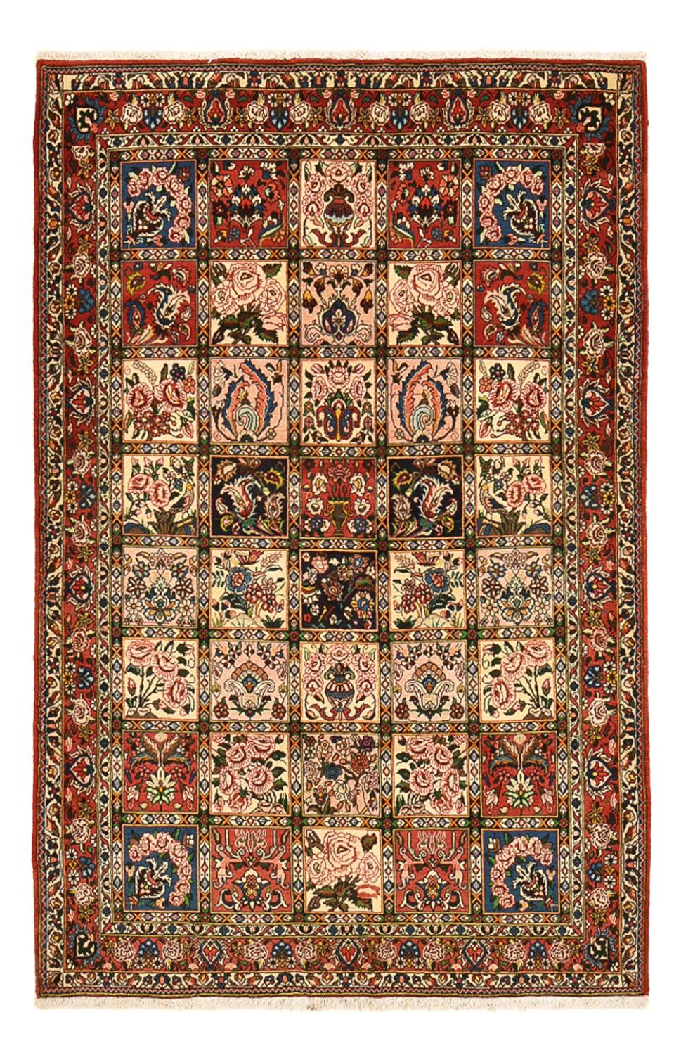 Perserteppich - Nomadic - 239 x 157 cm - mehrfarbig