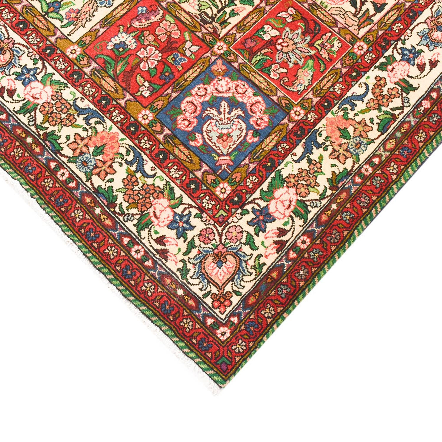 Perserteppich - Nomadic - 246 x 158 cm - mehrfarbig