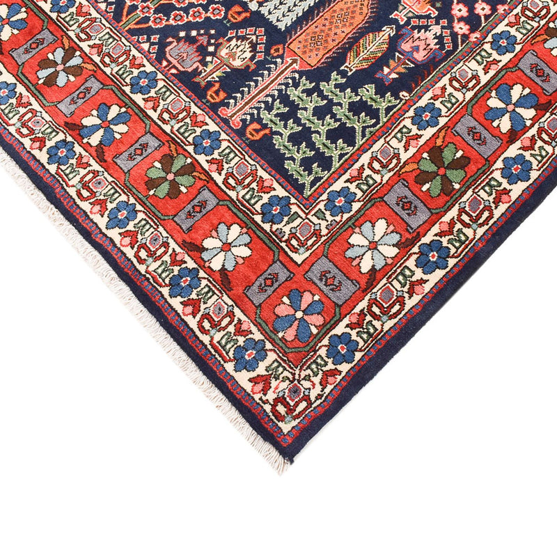 Perserteppich - Nomadic - 206 x 140 cm - mehrfarbig