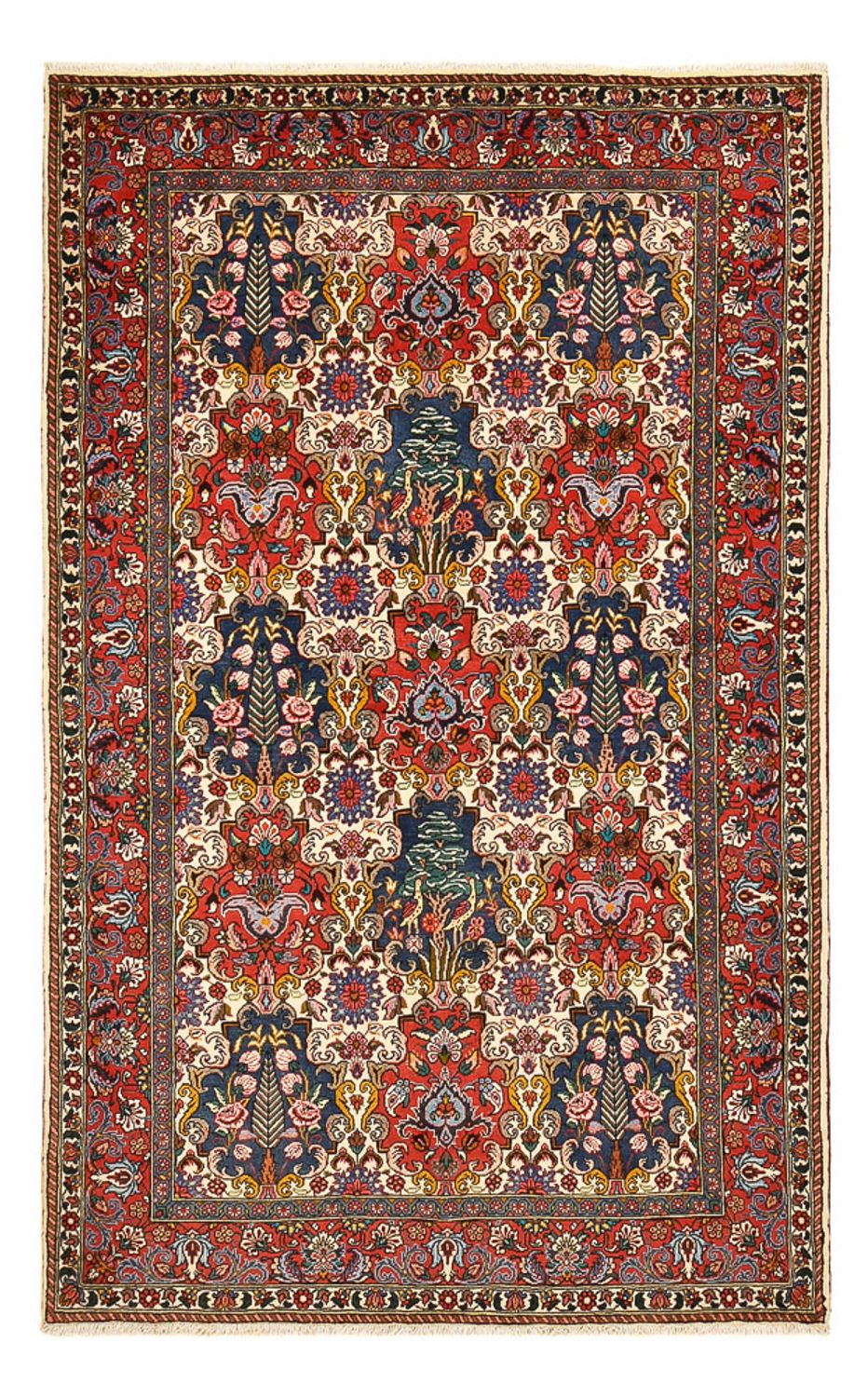 Perserteppich - Nomadic - 252 x 155 cm - mehrfarbig