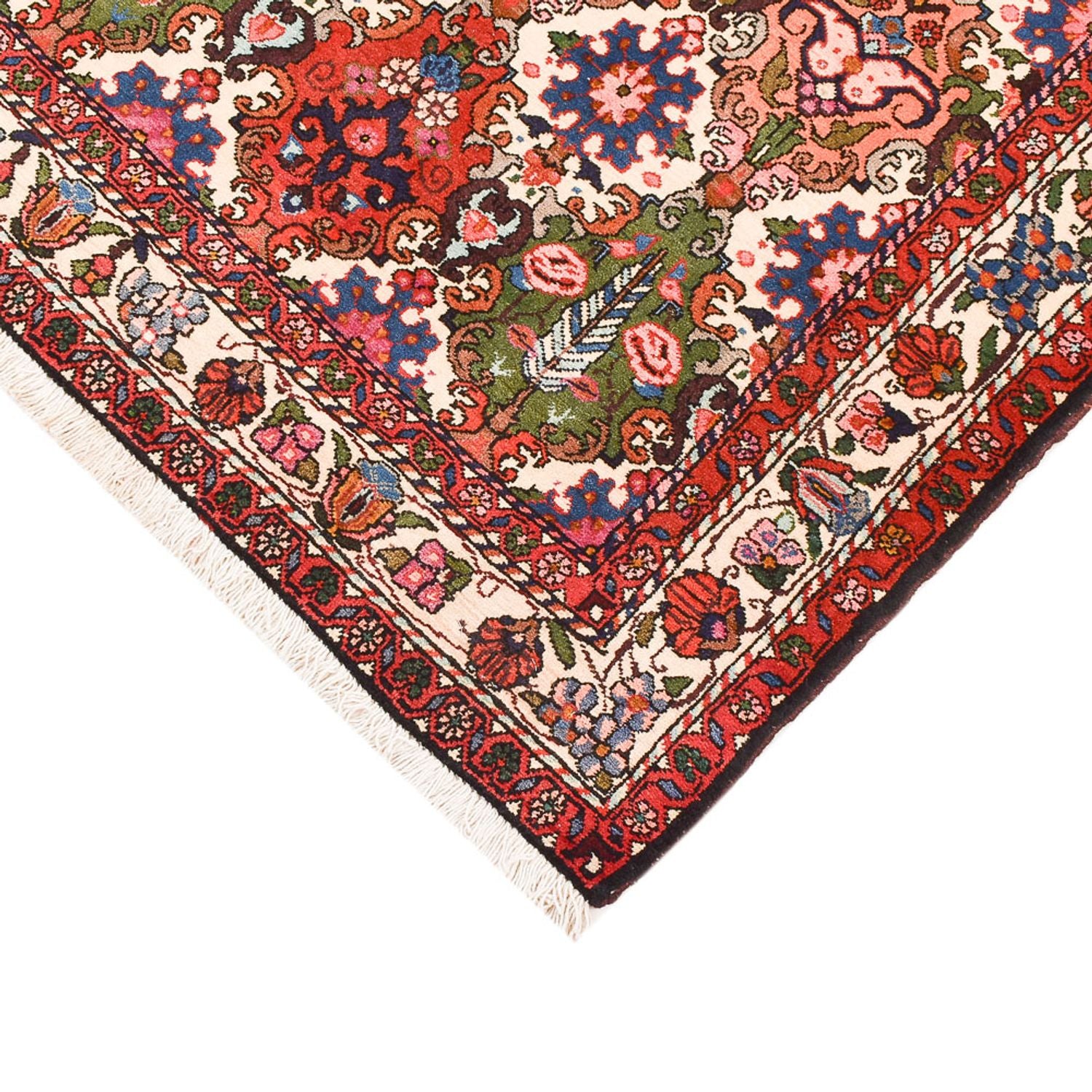Perserteppich - Nomadic - 197 x 131 cm - mehrfarbig