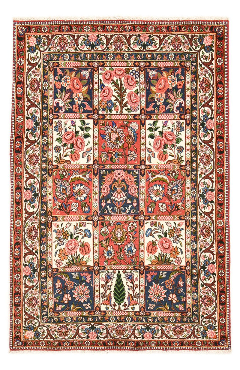 Perserteppich - Nomadic - 198 x 130 cm - mehrfarbig