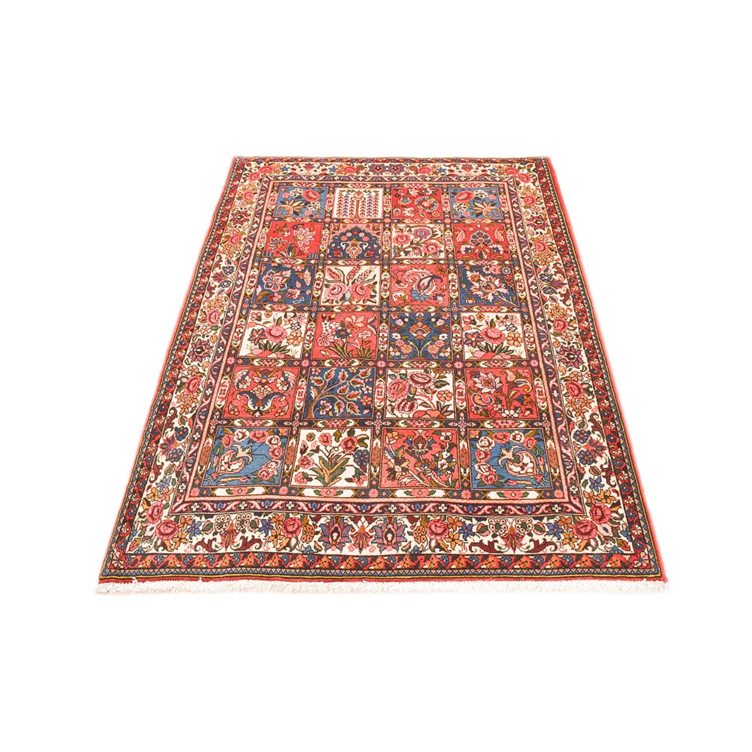 Perserteppich - Nomadic - 197 x 140 cm - mehrfarbig