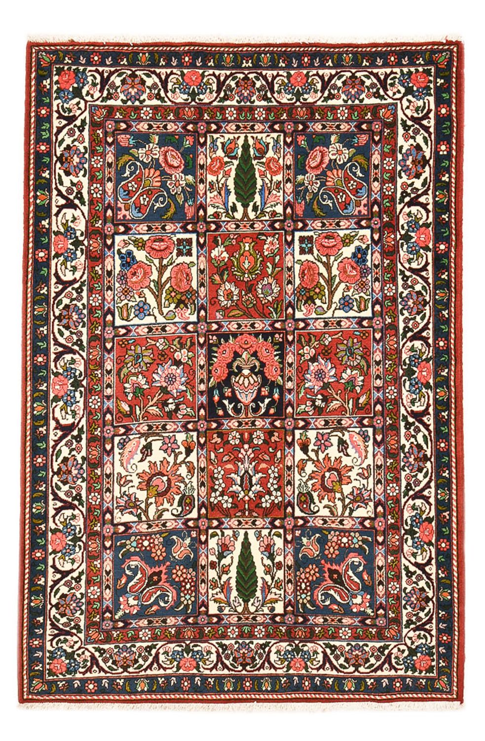 Perserteppich - Nomadic - 203 x 137 cm - mehrfarbig