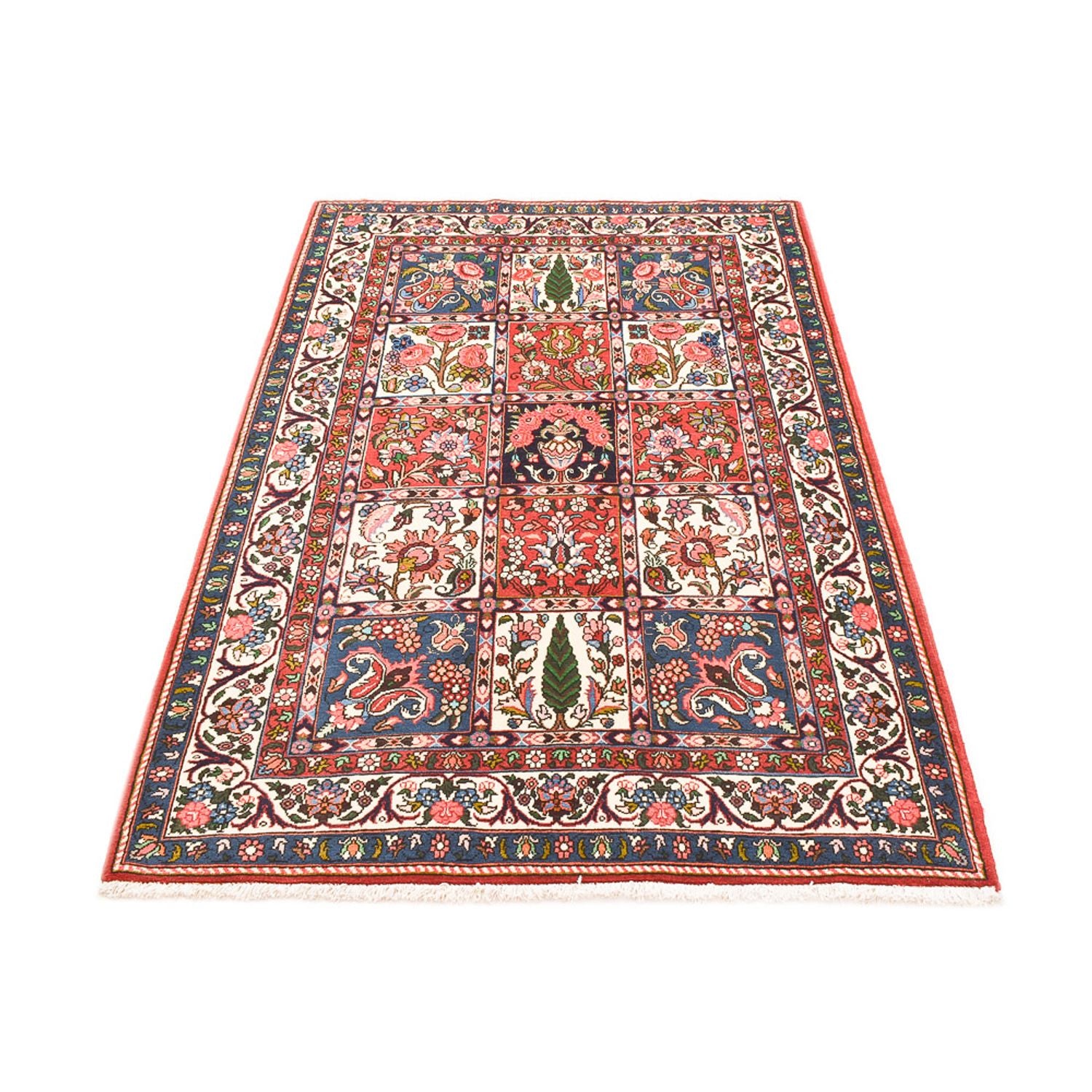 Perserteppich - Nomadic - 203 x 137 cm - mehrfarbig