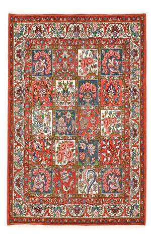 Perserteppich - Nomadic - 196 x 133 cm - mehrfarbig