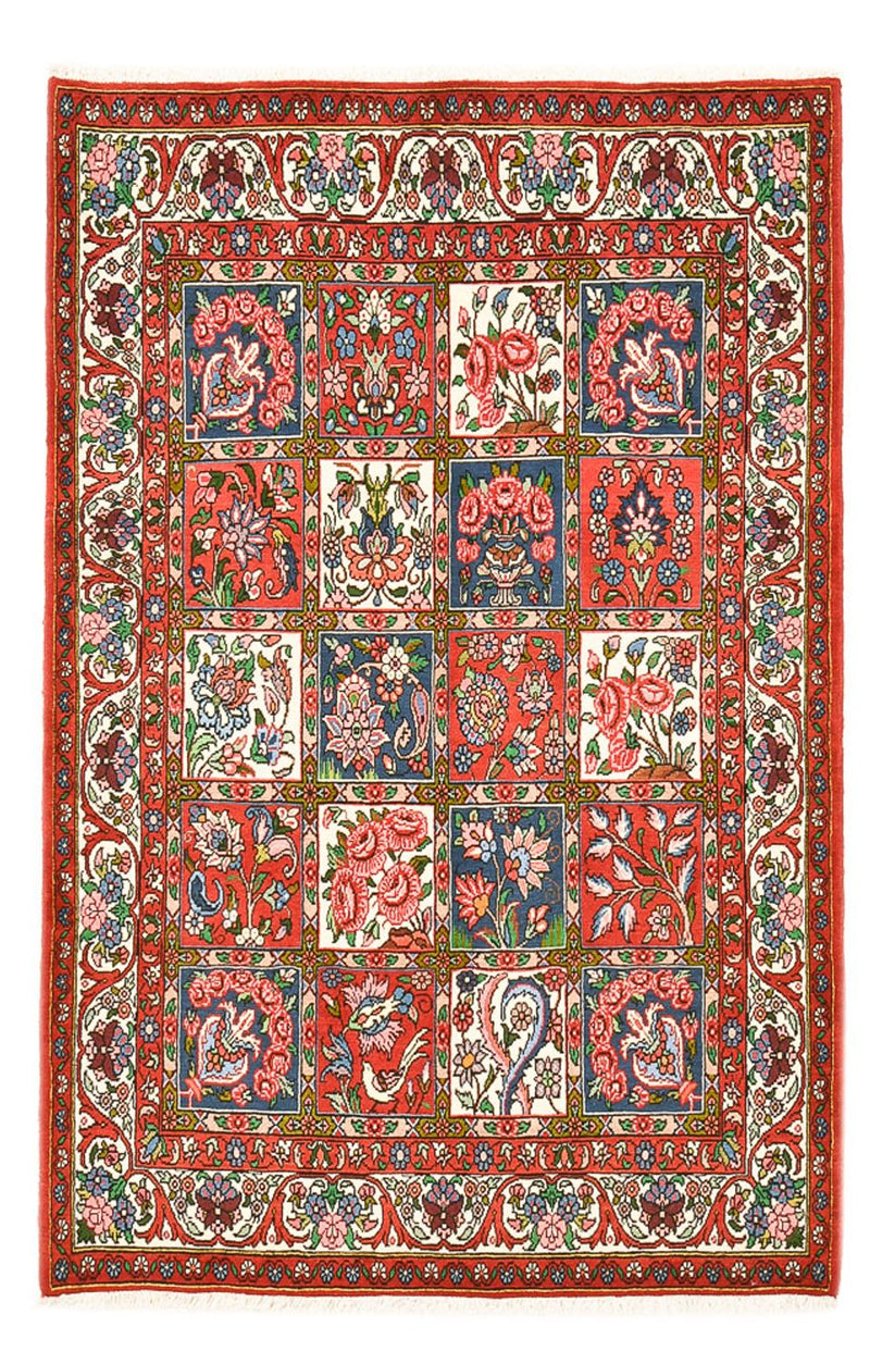 Perserteppich - Nomadic - 196 x 133 cm - mehrfarbig