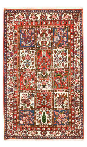 Perserteppich - Nomadic - 204 x 130 cm - mehrfarbig