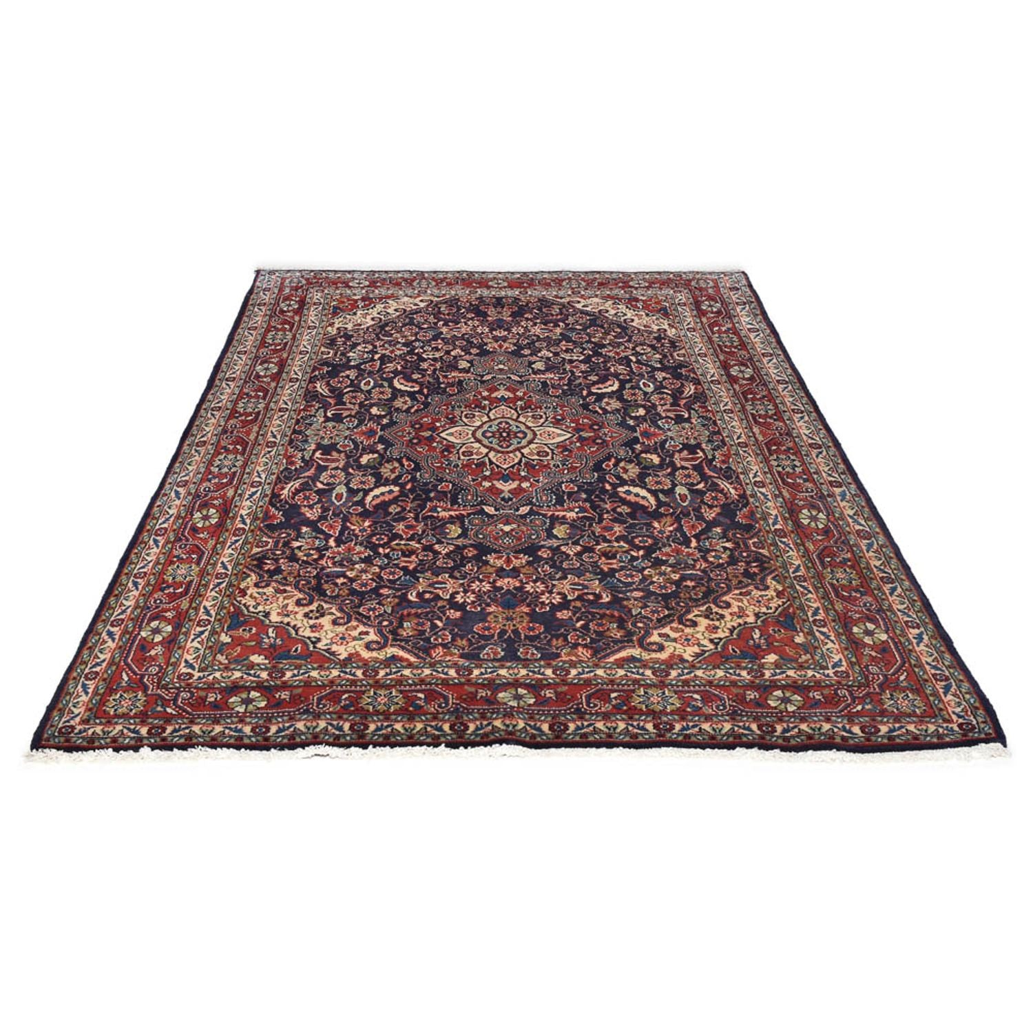 Perserteppich - Nomadic - 211 x 132 cm - mehrfarbig
