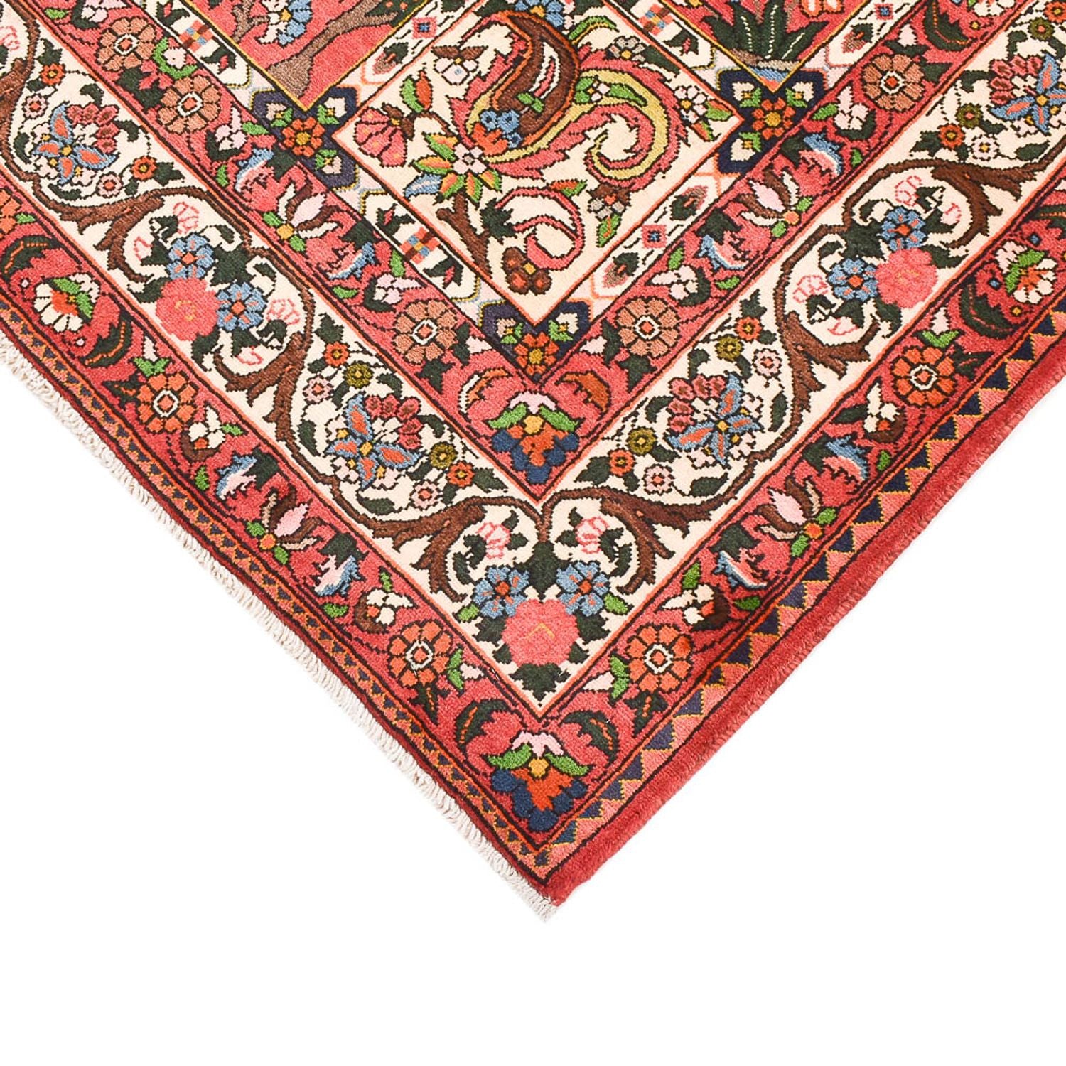 Perserteppich - Nomadic - 199 x 137 cm - mehrfarbig