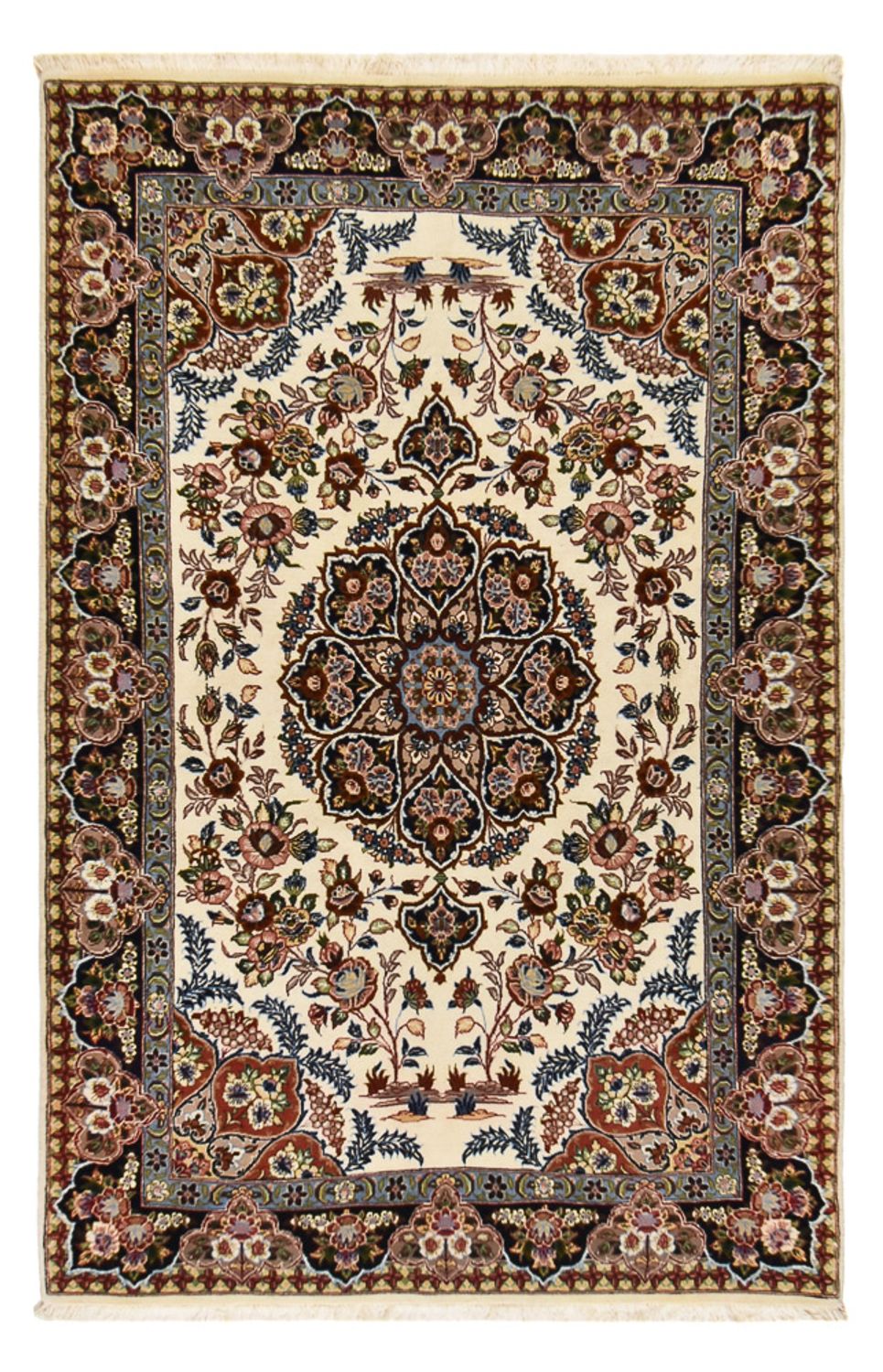 Perserteppich - Ghom - Royal - 218 x 138 cm - beige