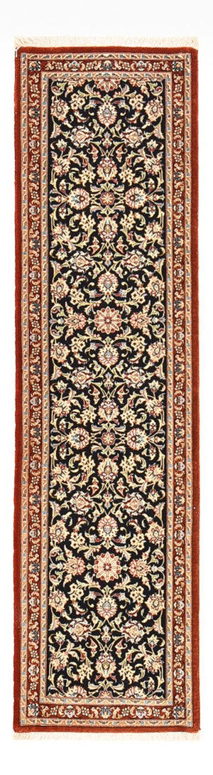 Läufer Perser - Ghom - Royal - 196 x 54 cm - dunkelblau