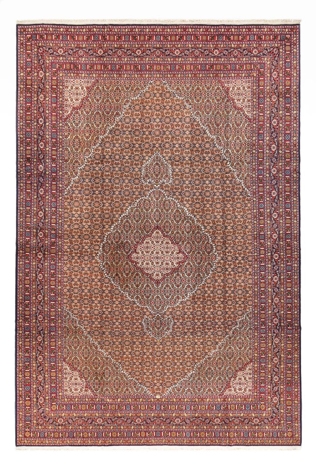 Perserteppich - Täbriz - 416 x 284 cm - bordeauxrot