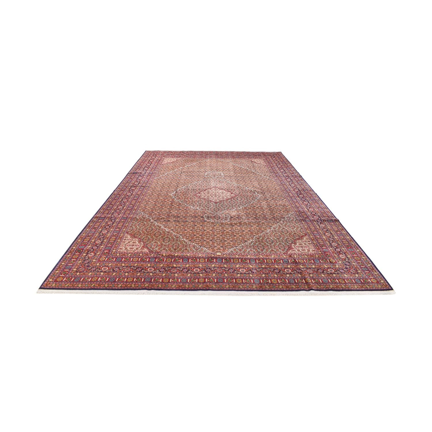 Perserteppich - Täbriz - 416 x 284 cm - bordeauxrot