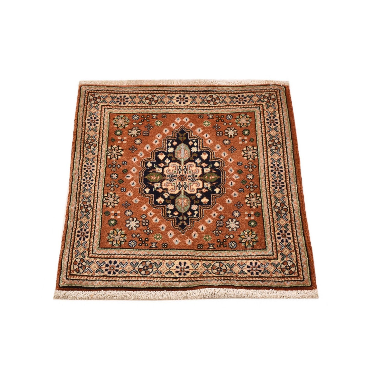 Gabbeh Teppich - Kaschkuli Perser - 61 x 54 cm - hellrot