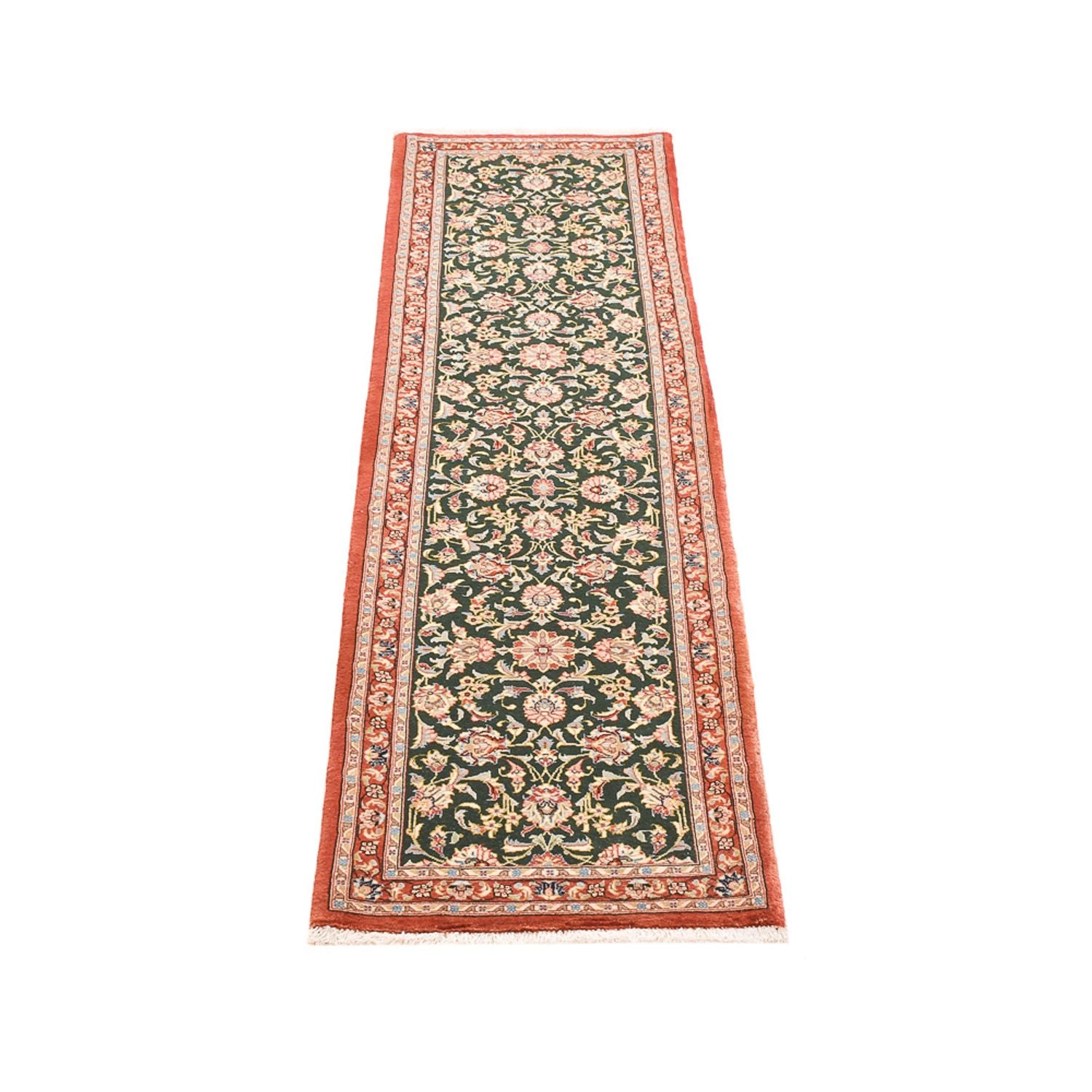Läufer Perser - Ghom - Royal - 202 x 56 cm - dunkelblau