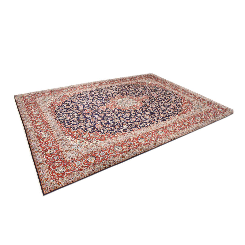 Perserteppich - Keshan - 424 x 308 cm - dunkelblau