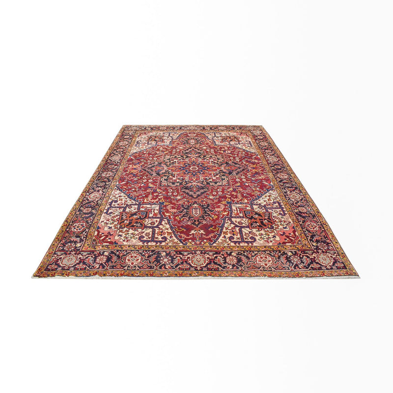 Perserteppich - Nomadic - 335 x 255 cm - bordeauxrot