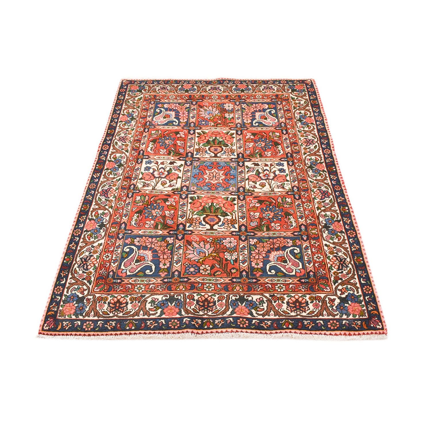 Perserteppich - Nomadic - 191 x 135 cm - mehrfarbig