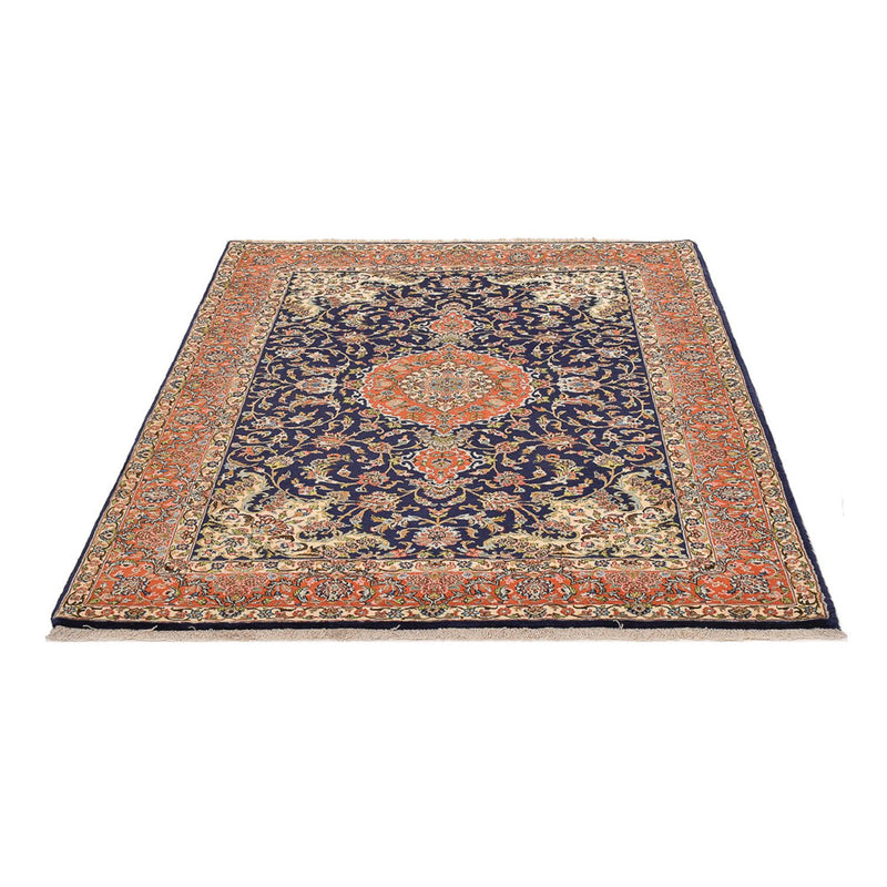 Perserteppich - Ghom - Royal - 205 x 137 cm - dunkelblau