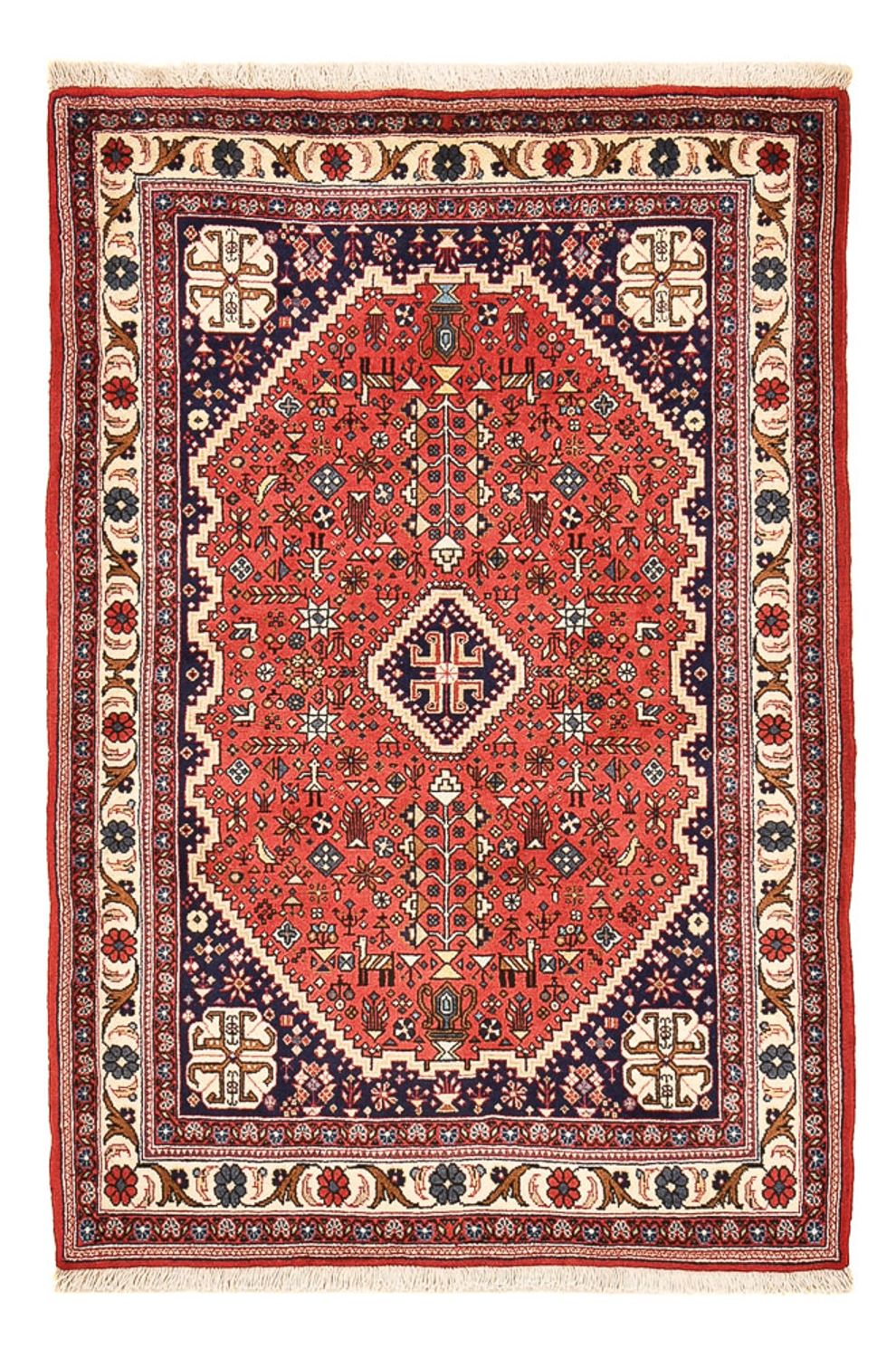 Perserteppich - Nomadic - 160 x 100 cm - rot