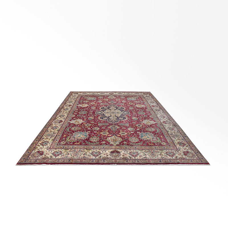 Perserteppich - Täbriz - Royal - 393 x 292 cm - rot
