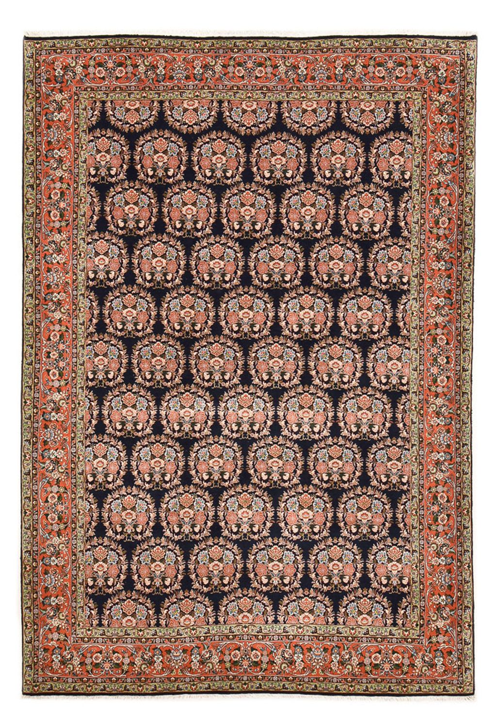 Perserteppich - Bidjar - 296 x 203 cm - dunkelblau