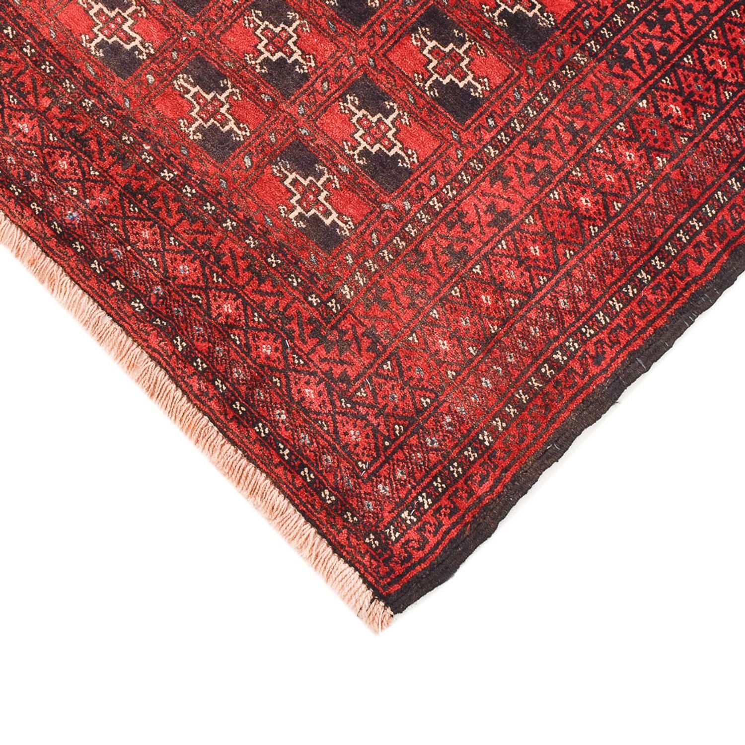 Belutsch Teppich - 124 x 95 cm - rot