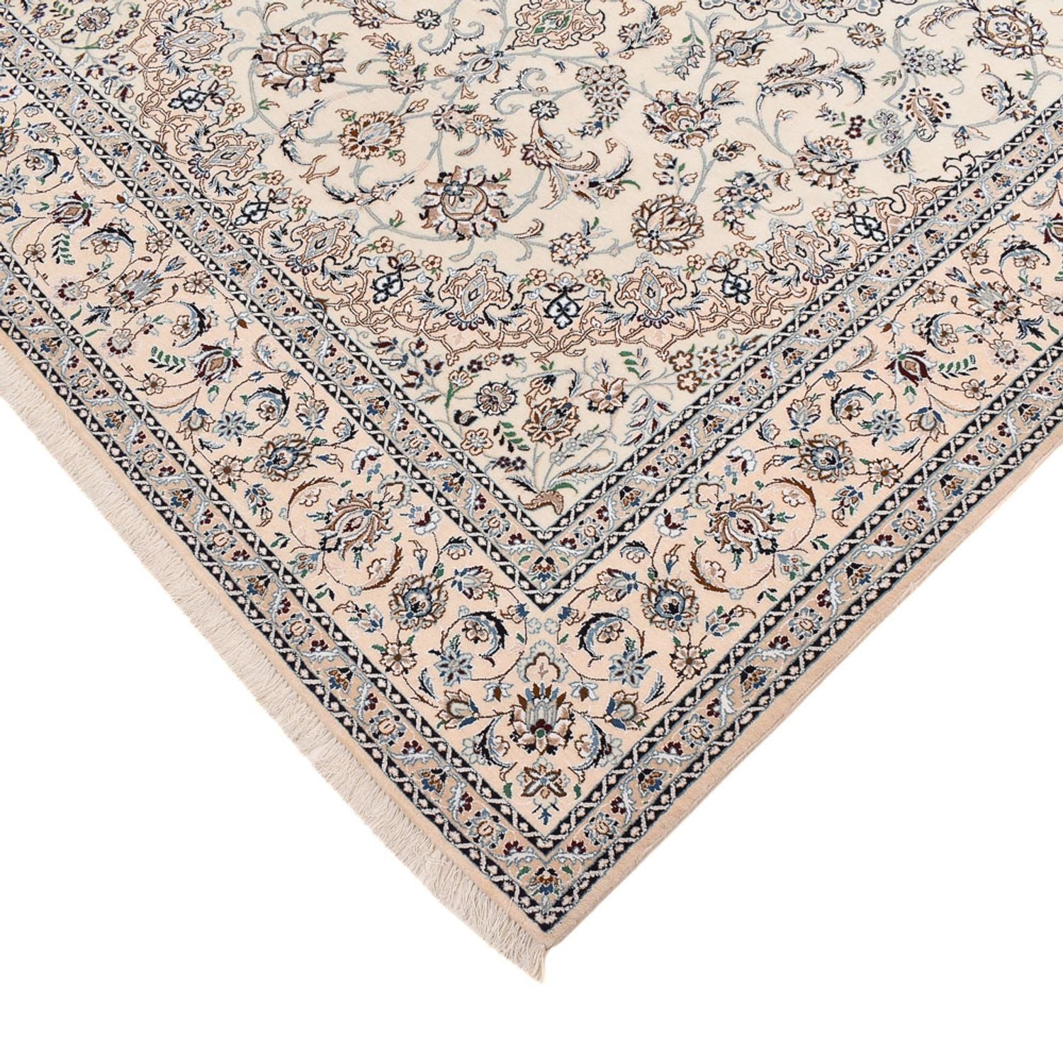 Perserteppich - Nain - Premium - 292 x 195 cm - creme