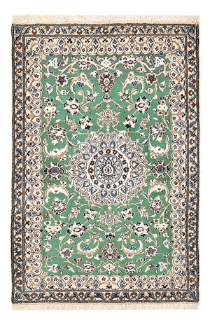 Perserteppich - Nain - Royal - 140 x 87 cm - grün
