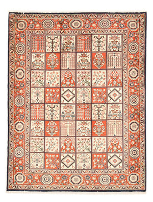 Perserteppich - Nomadic - 202 x 158 cm - mehrfarbig